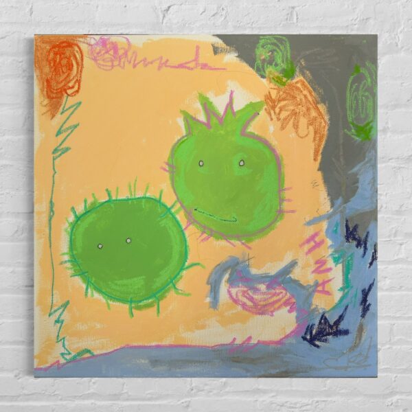 Green aliens in the Arctic